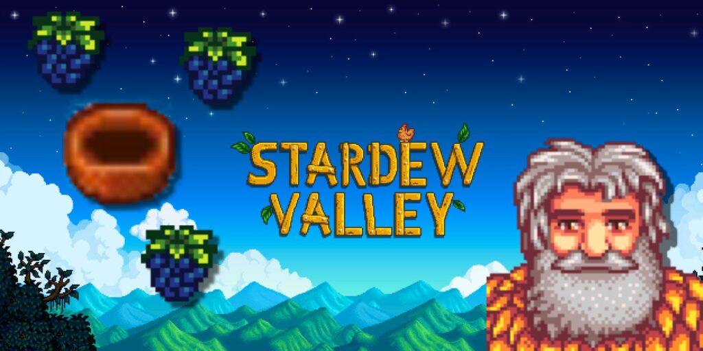 Stardew Valley Cómo encontrar la cesta de moras de Linus'
