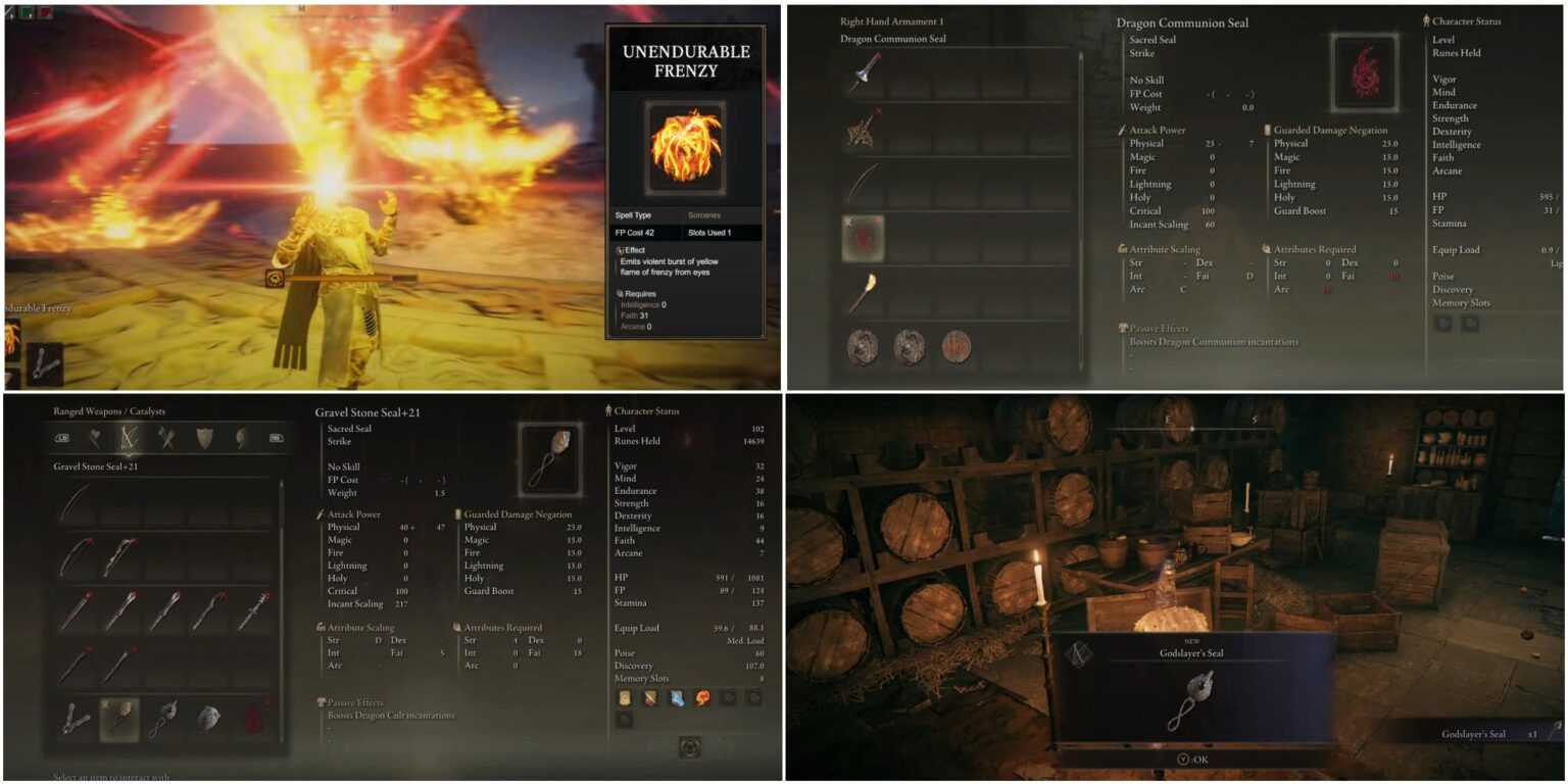 Elden Ring Los mejores sellos sagrados, clasificados