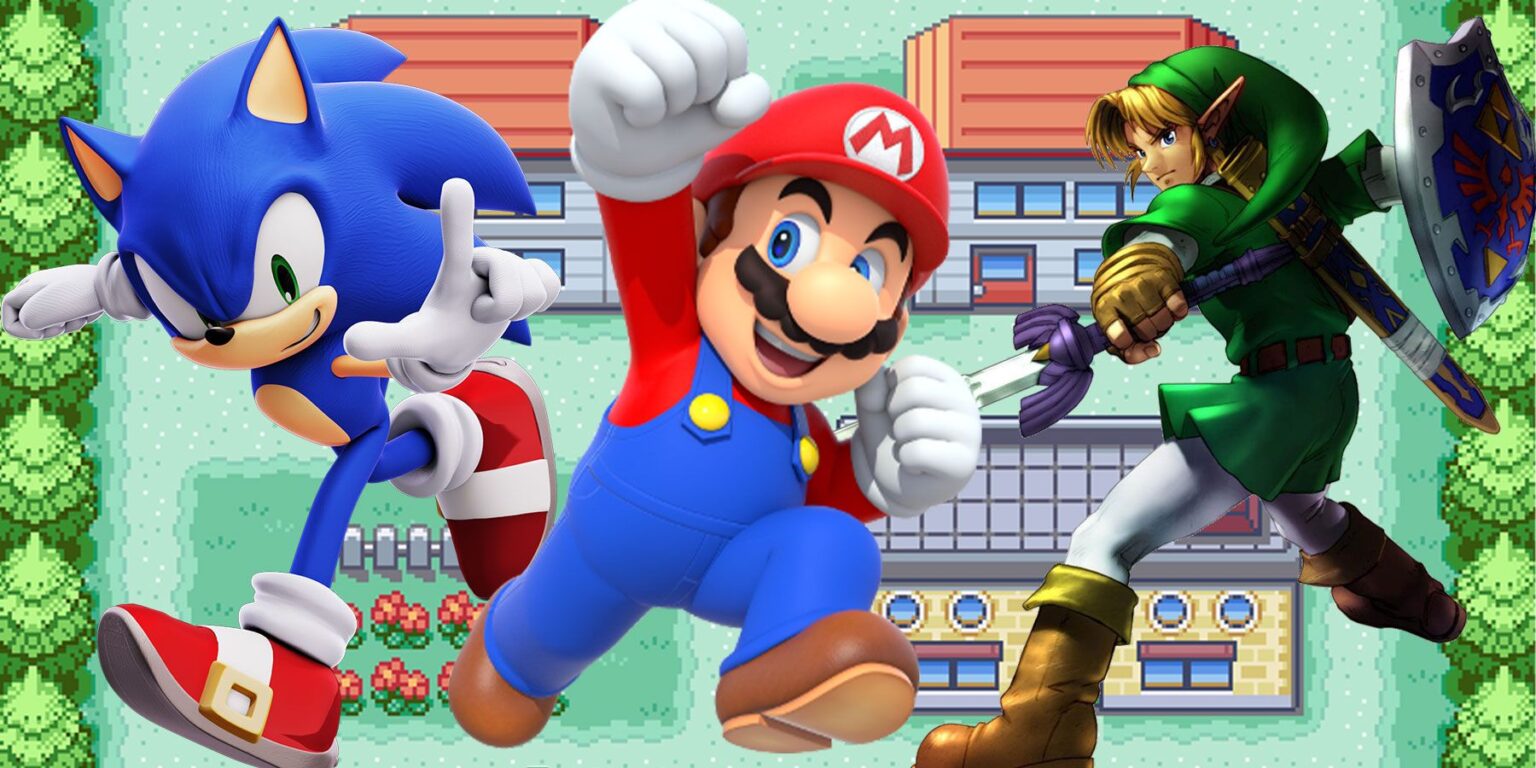 Un artista crea entrantes de Pokemon basados en Sonic, Mario y Link