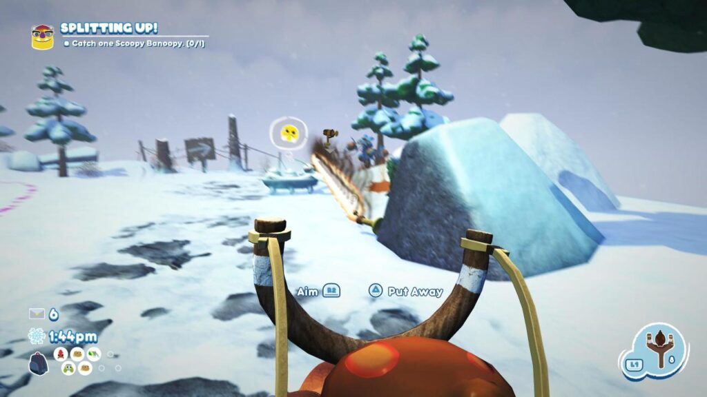 Bugsnax Cómo atrapar a un Scoopy Banoopy